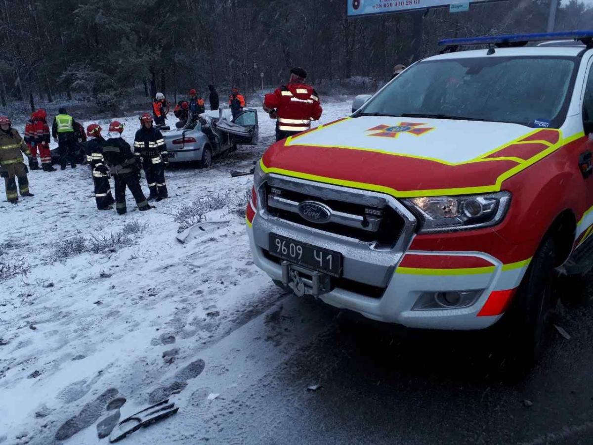 ДТП на Столичном шоссе в Киеве