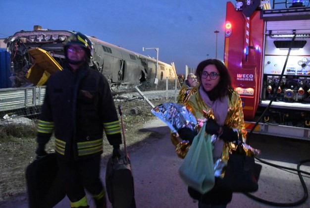 Ж/д авария в Италии