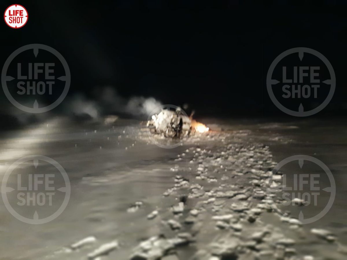 Авария вертолета в РФ