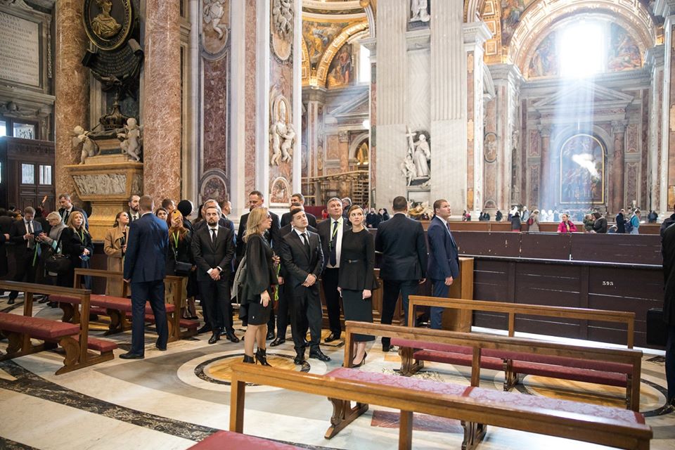 Елена Зеленская в Ватикане