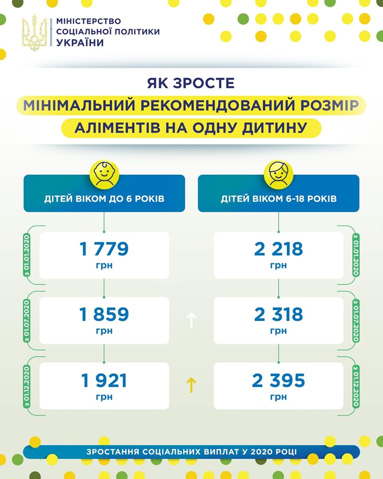 Минсоцполитики представило инфографику о размере выплат на детей / Facebook Минсоцполитики представило инфографику о размере выплат на детей / Facebook