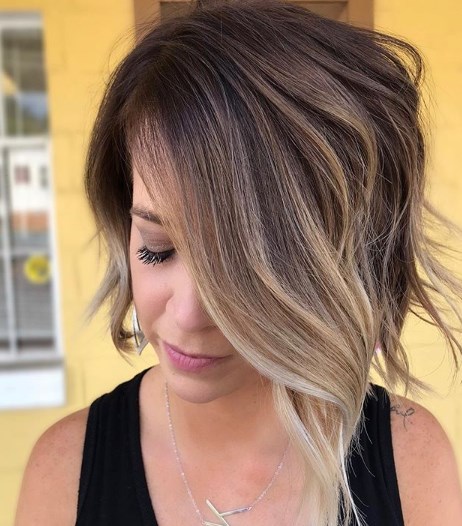 Асимметричные стрижки 2020