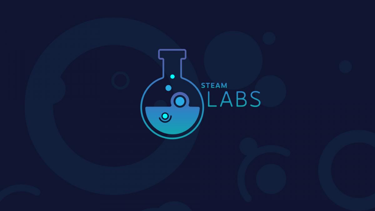 Официальный логотип Steam Labs Официальный логотип Steam Labs