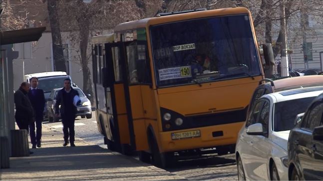 Маршрутка, драка