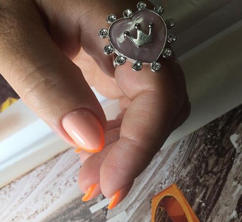 Французский маникюр 2020 весна