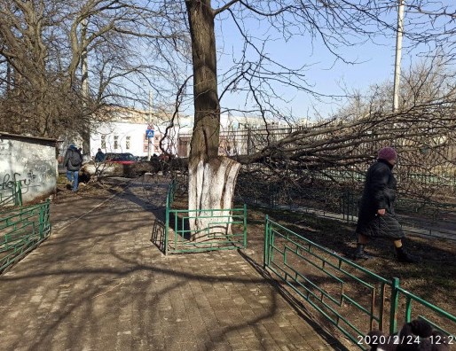 Буревій в Одессі