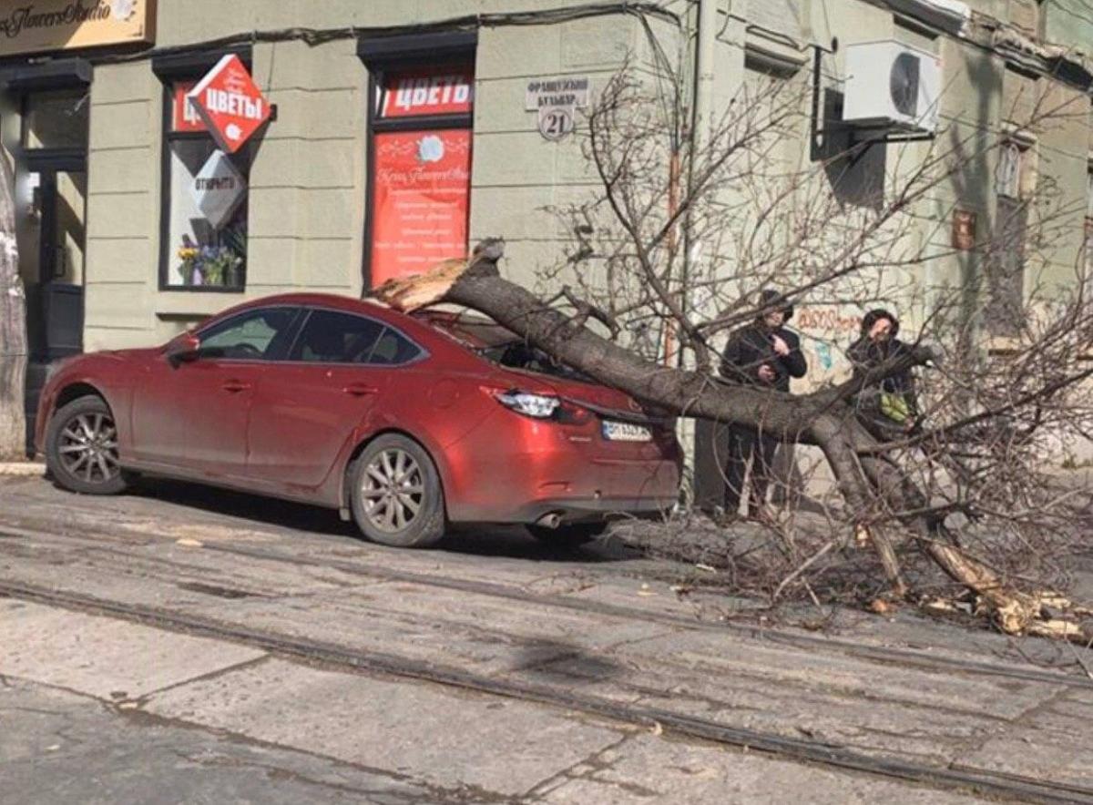 Буревій в Одессі