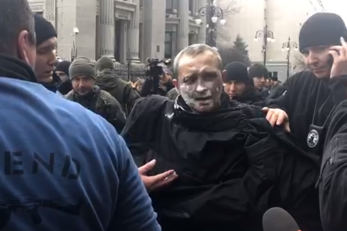 Саподжог под Офисом президента Саподжог под Офисом президента