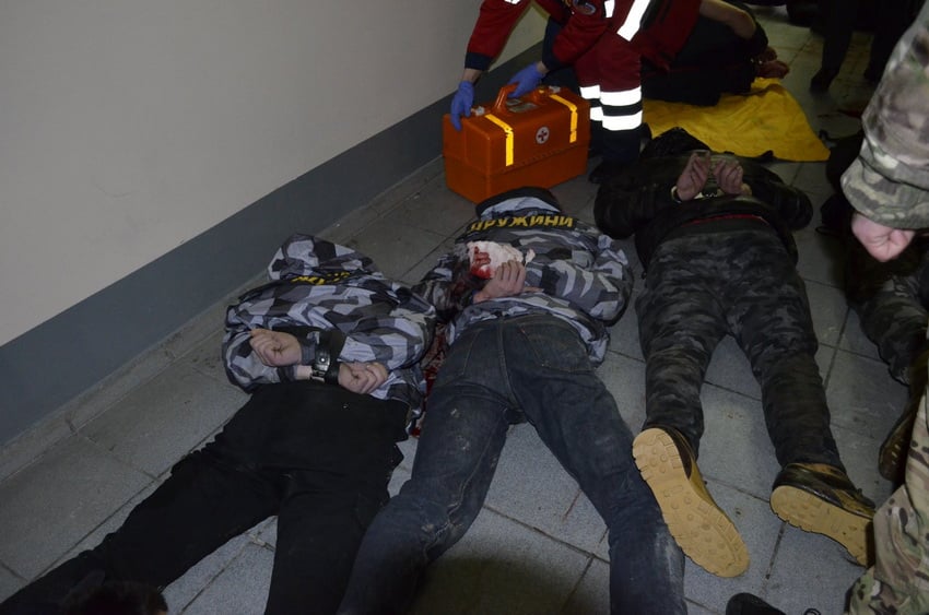 В Жмеринке произошли беспорядки