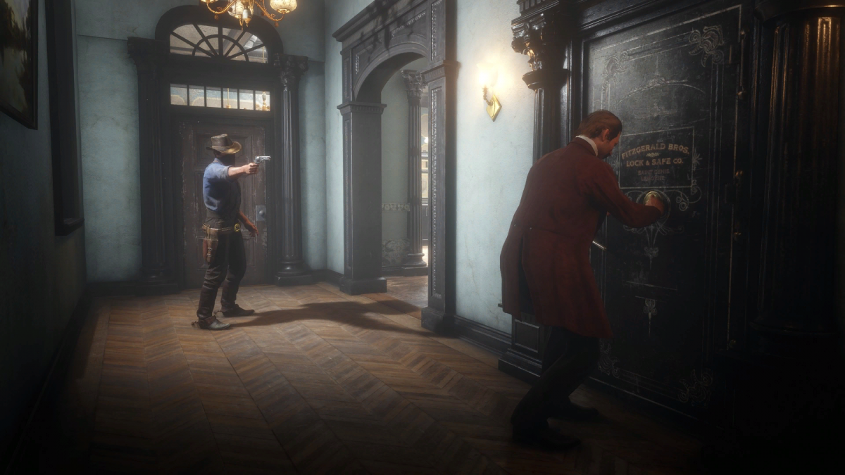 Пограбування банку в Red Dead Redemption 2
