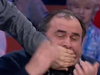 Александру Охрименко закрыли рот / Скриншот