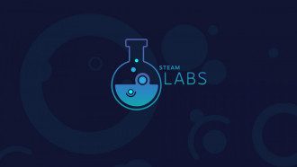 Официальный логотип Steam Labs Официальный логотип Steam Labs