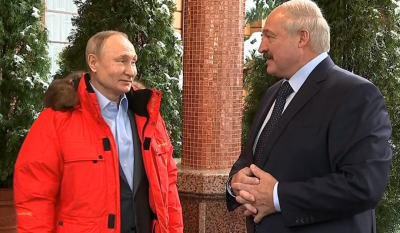 Владимир Путин и Александр Лукашенко Владимир Путин и Александр Лукашенко