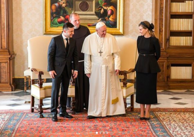 Елена Зеленская в Ватикане / instagram.com/olenazelenska_official