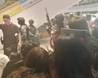 Штурм ТЦ в Таиланде