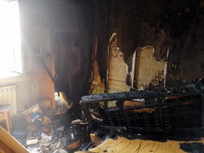 У Нікопольському районі в результаті пожежі загинули дві людини / dp.dsns.gov.ua У Нікопольському районі в результаті пожежі загинули дві людини / dp.dsns.gov.ua