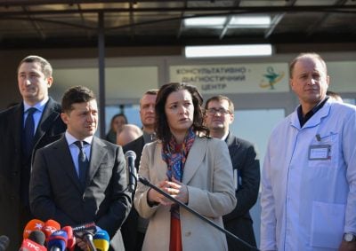 Зеленский в Борисполе Зеленский в Борисполе