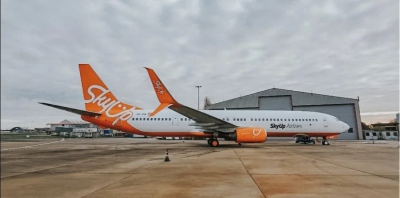 Літак з українцями вилетів з Уханя / Фото: SkyUp Airlines Літак з українцями вилетів з Уханя / Фото: SkyUp Airlines