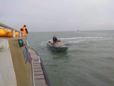 Возвращение украинских рыбаков