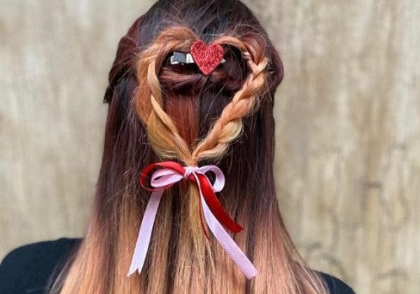 Прически на День святого Валентина - романтичные кудри и красивые косы фото