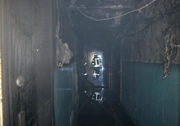 Страшный пожар в общежитии в Днепре: много пострадавших