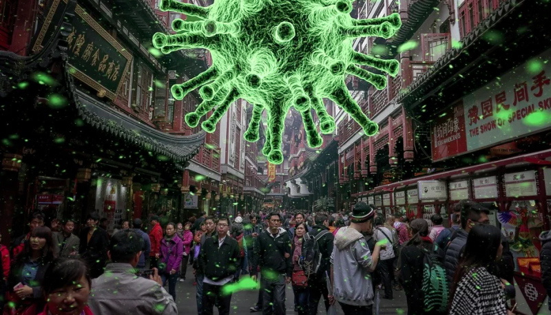 Гигантская пасть уханьского вируса поглотила 2932 человек