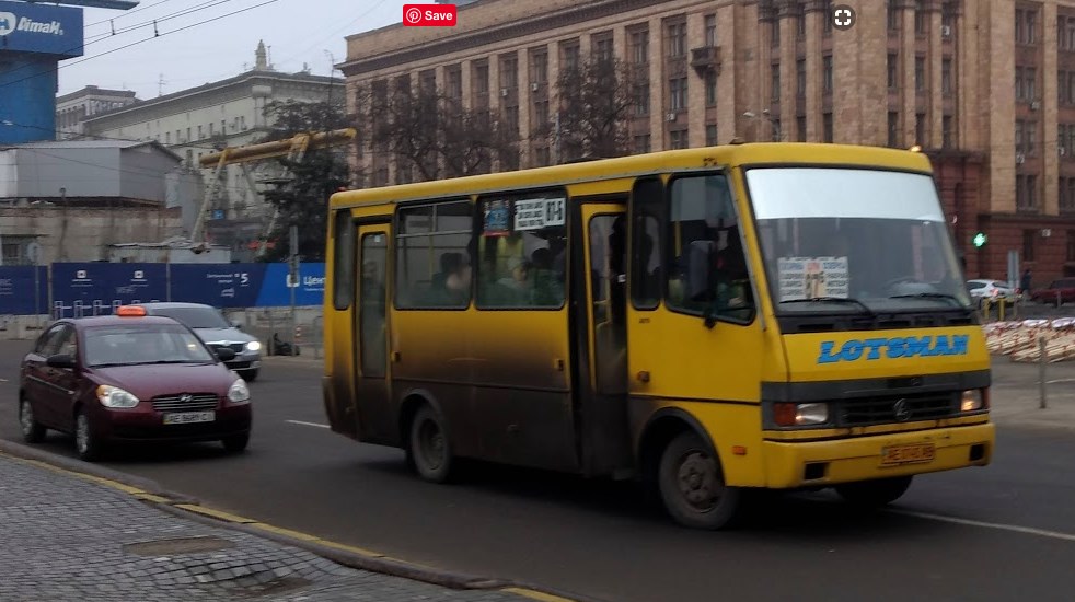 Типичная столичная маршрутка Типичная столичная маршрутка