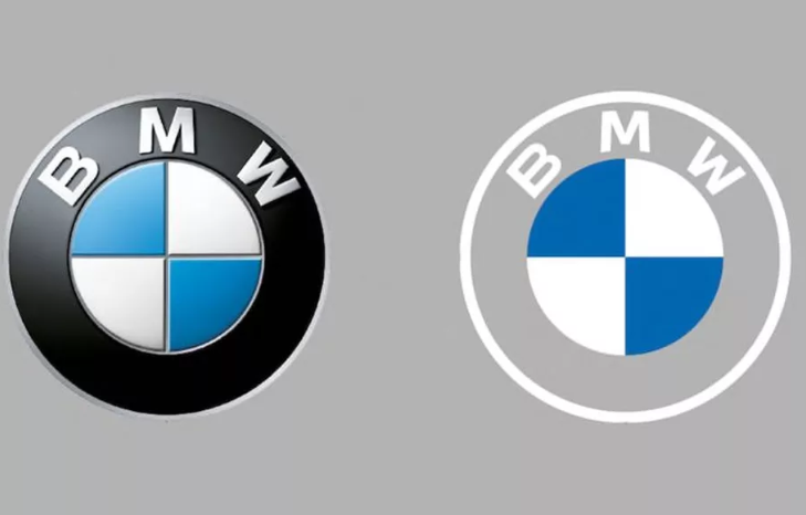 Порівняння старого і нового символу BMW