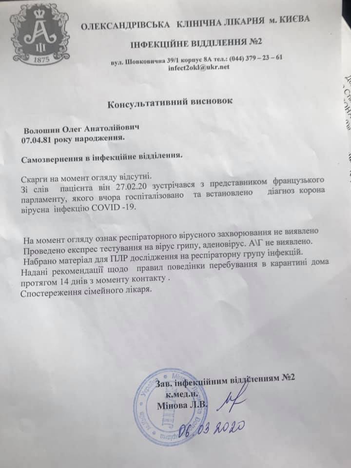 / Фото: Facebook/Олег Волошин / Фото: Facebook/Олег Волошин