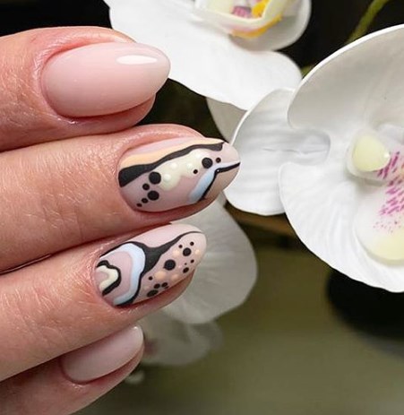 Весняний манікюр 2020 в стилі модерн Весняний манікюр 2020 в стилі модерн