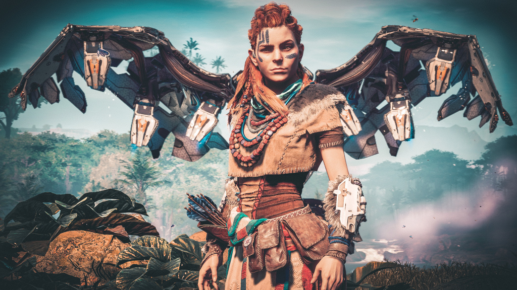 Кадр из Horizon Zero Dawn