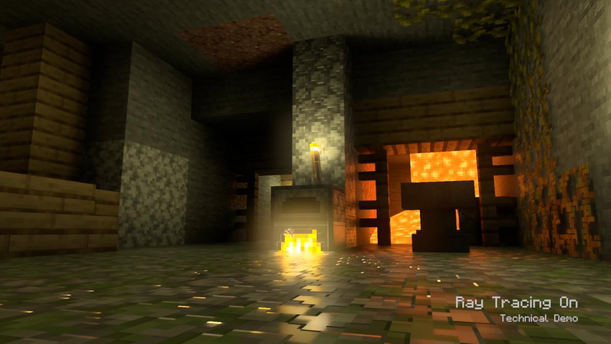 Рэйтрейсинг в Minecraft Рэйтрейсинг в Minecraft