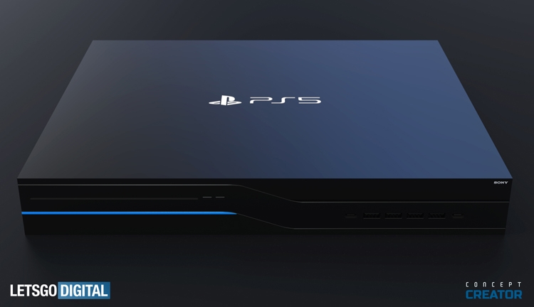 Концепт дизайна PlayStation 5 Концепт дизайна PlayStation 5