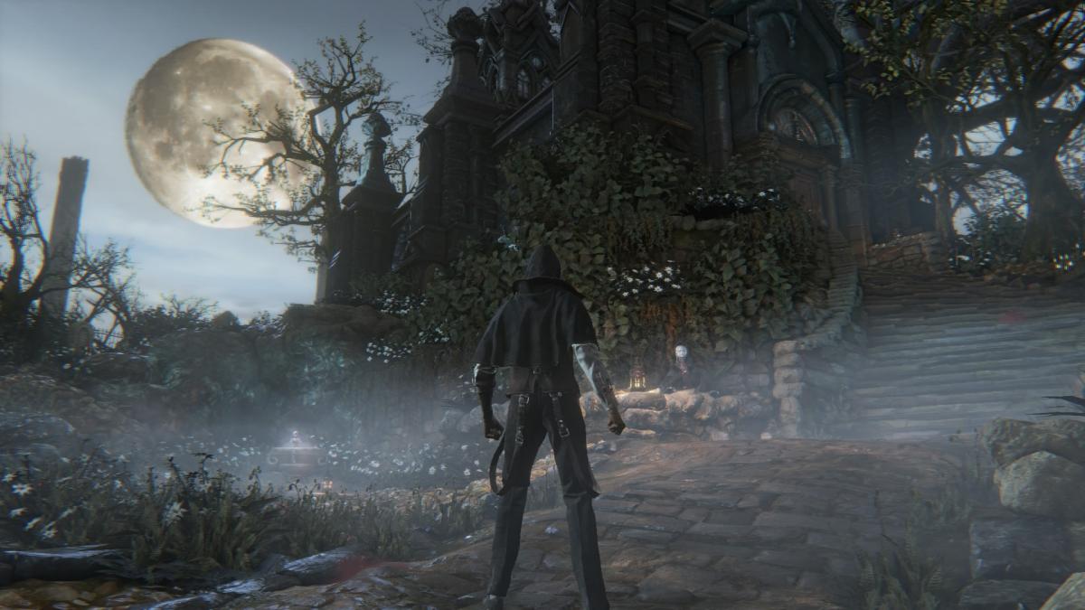Кадр из Bloodborne  Кадр из Bloodborne