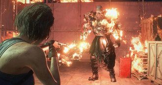 Кадр из Resident Evil 3 Remake Кадр из Resident Evil 3 Remake