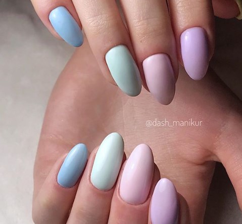 Весняний манікюр удома Весняний манікюр удома