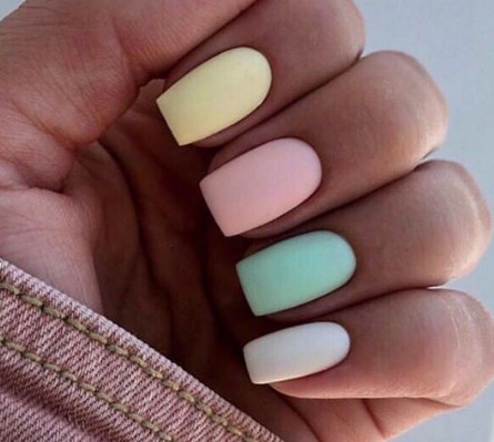 Весняний манікюр удома Весняний манікюр удома