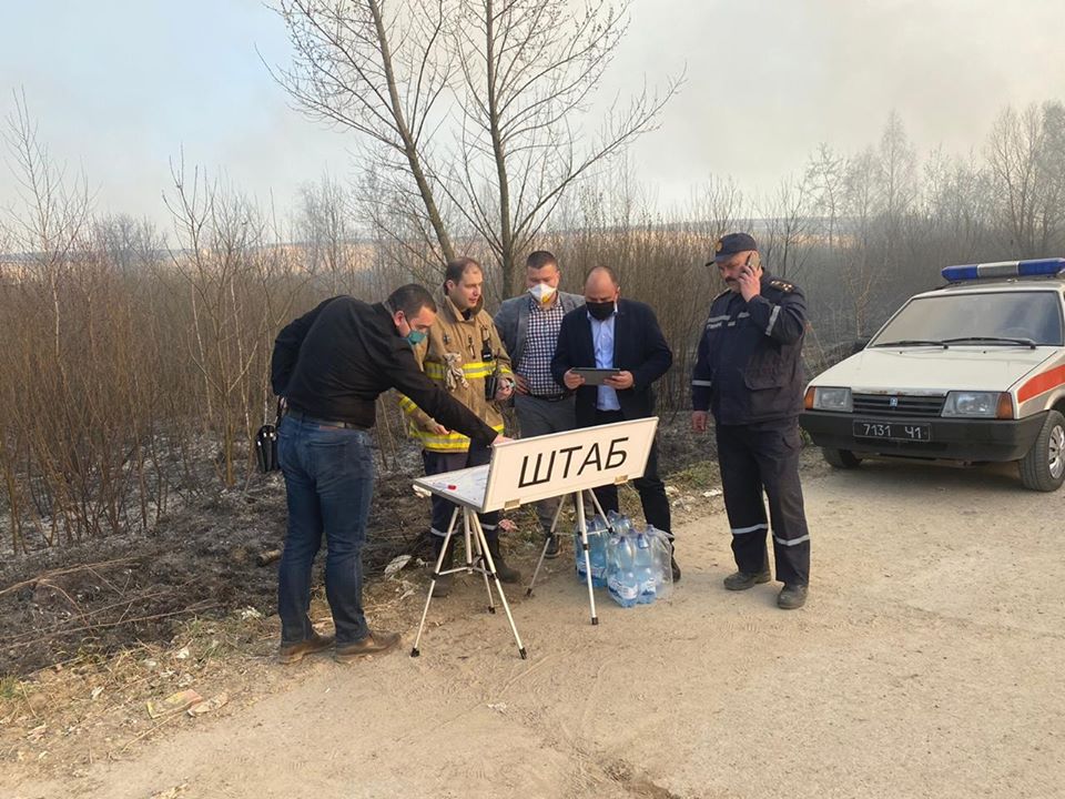 Пожежа на звалищі Львівської області