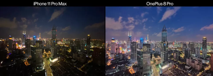 Сравнение фото iPhone 11 Pro Max и OnePlus 8 Pro