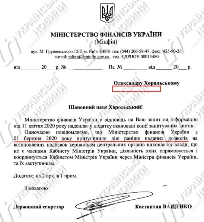 Максим Нефьодов отримав надбавку в 600% окладу