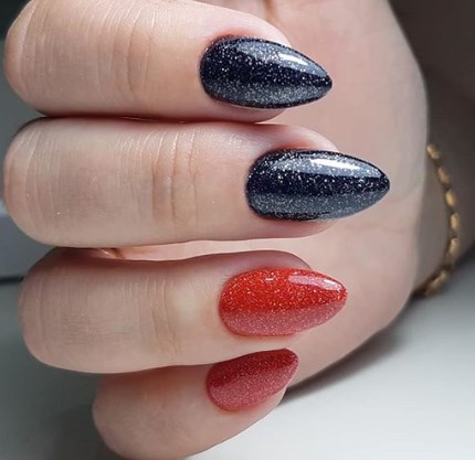 Чорний манікюр 2020