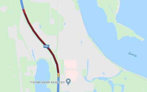 Пробки в Киеве 17 апреля