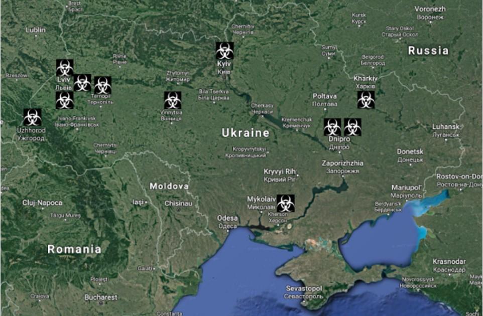 Стало известно, чем занимаются в Украине секретные биолаборатории США