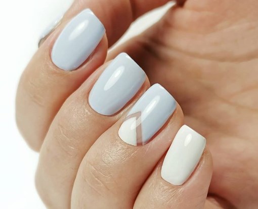 Блакитний манікюр весна 2020 Блакитний манікюр весна 2020