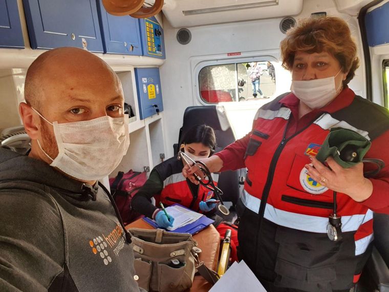 Богдан Кутепов обратился за помощью к медикам / hromadske.ua