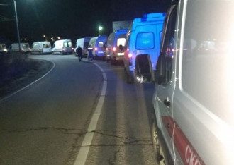 В больницах Москвы не хватает мест для инфицированных/ Фейсбук О.Пыхтина В больницах Москвы не хватает мест для инфицированных/ Фейсбук О.Пыхтина