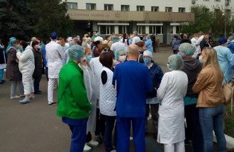 Коронавирус в Киеве - одна из больниц устроила бунт