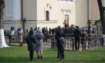 Вербное воскресенье в Черновцах, карантин