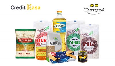 Credit Kasa передала 1000 продуктовых наборов пожилым украинцам