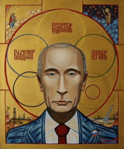 Вище Бога, або Як Путін увічнює себе на іконах